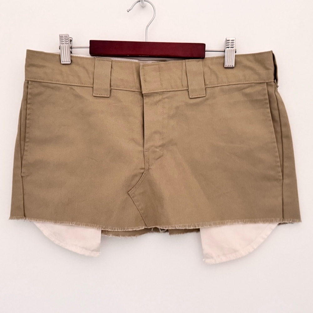 Dickies Tan Mini Skirt